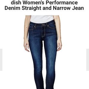 Dish Denim Straight &‎ Narrow Dark Wash Jeans 28